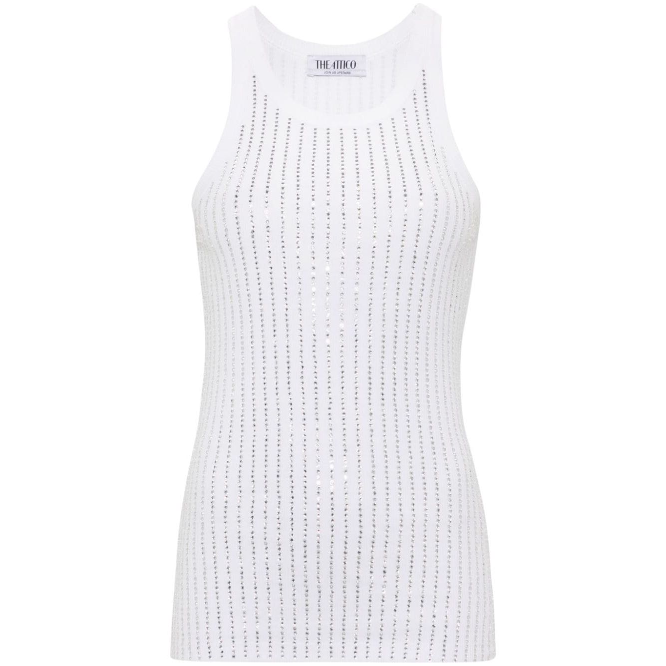 The Attico Top White Topwear