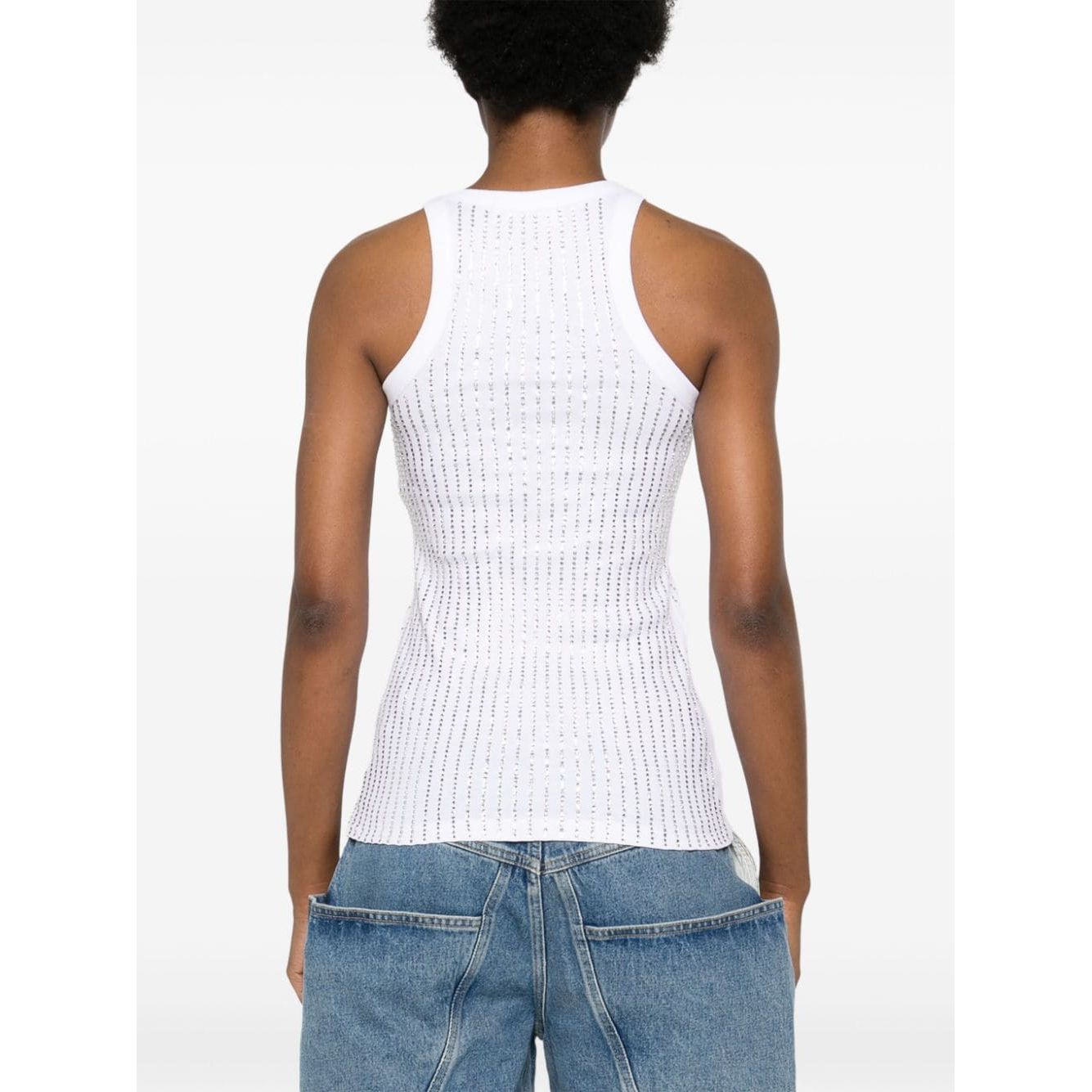 The Attico Top White Topwear