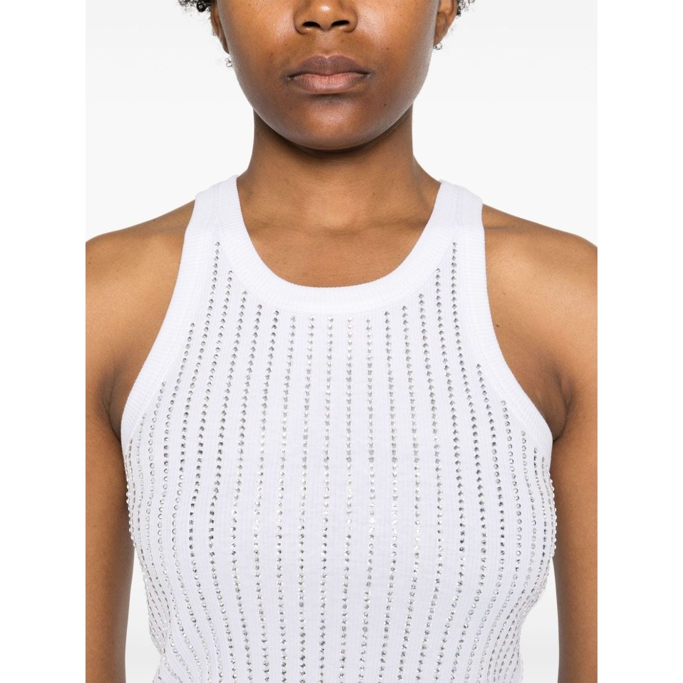 The Attico Top White Topwear