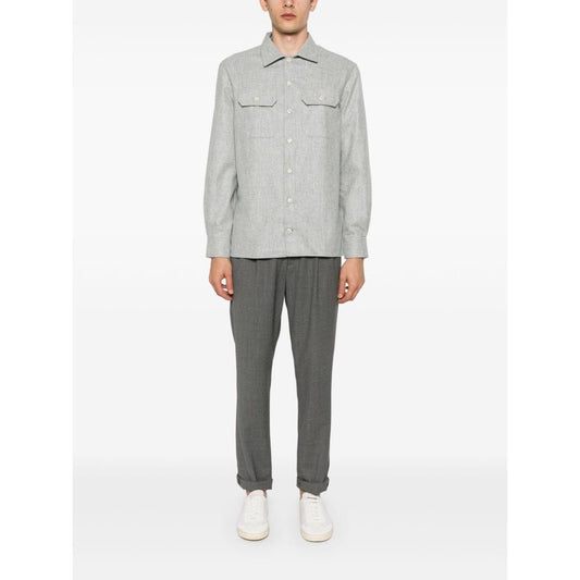 Brunello Cucinelli Shirts Light Grey