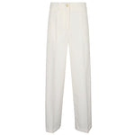 Erika Cavallini Semi-Couture Trousers White