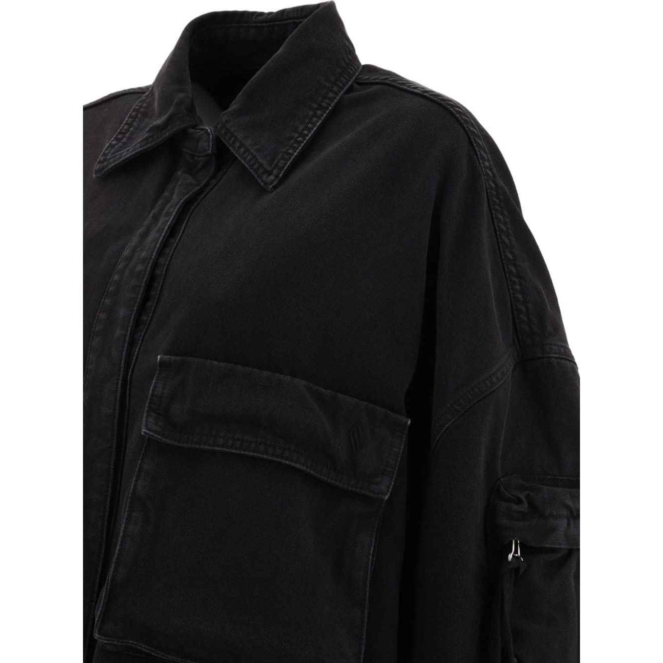 The Attico Coats Black