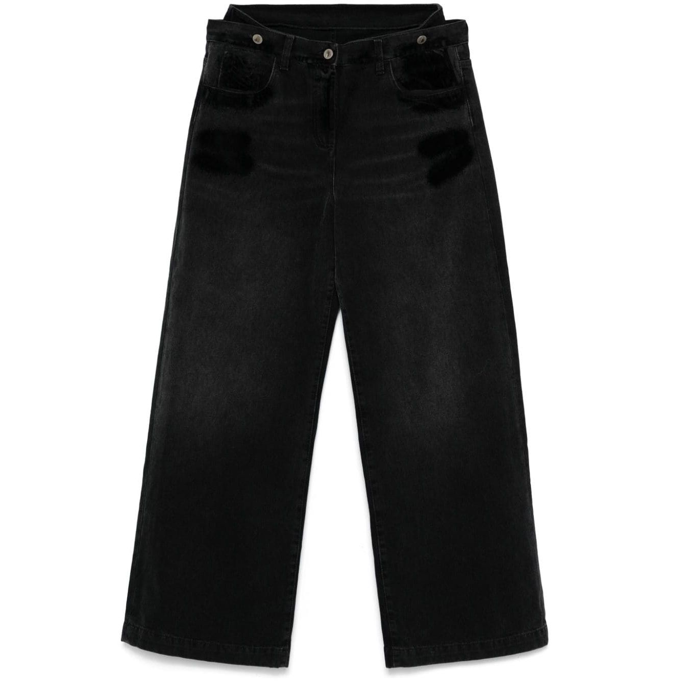 The Attico Jeans Black