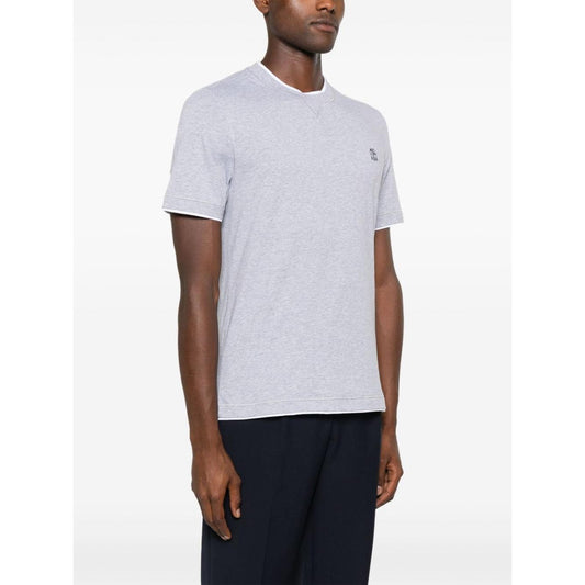 Brunello Cucinelli T-shirts and Polos Grey