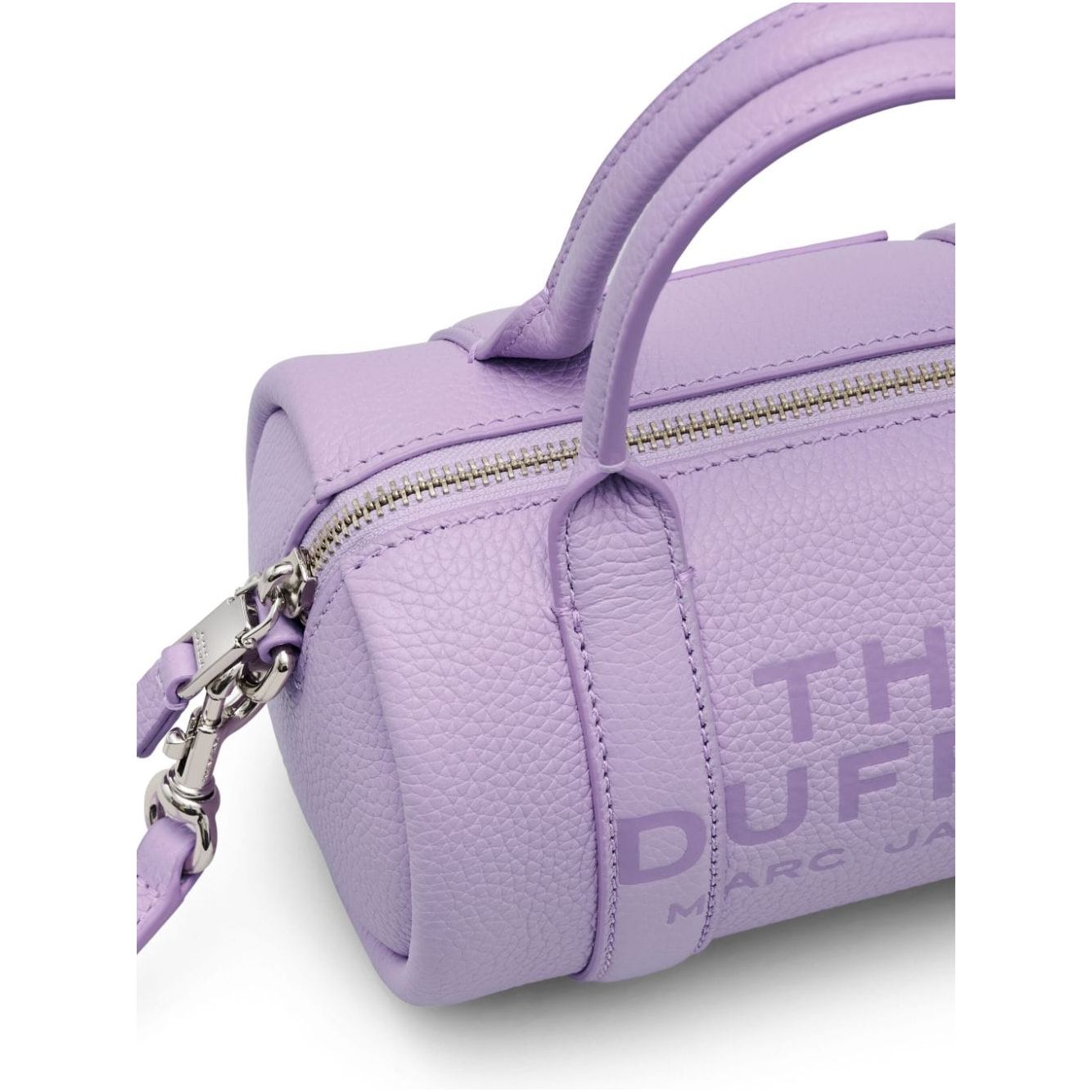 Marc Jacobs lilac purple leather grained texture Bag Handbag Marc Jacobs