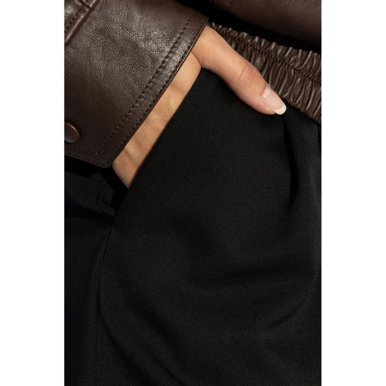 Saint Laurent grain de poudre wool trousers