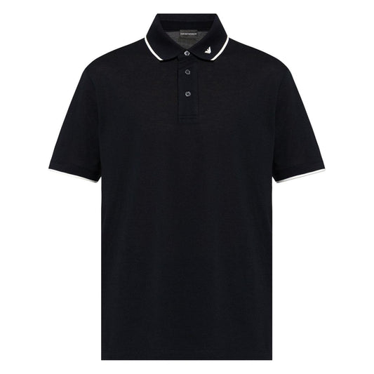 Emporio Armani T-shirts and Polos Blue Topwear Emporio Armani