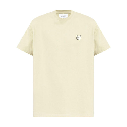 MAISON KITSUNE' T-shirts and Polos Green Topwear Maison Kitsune'