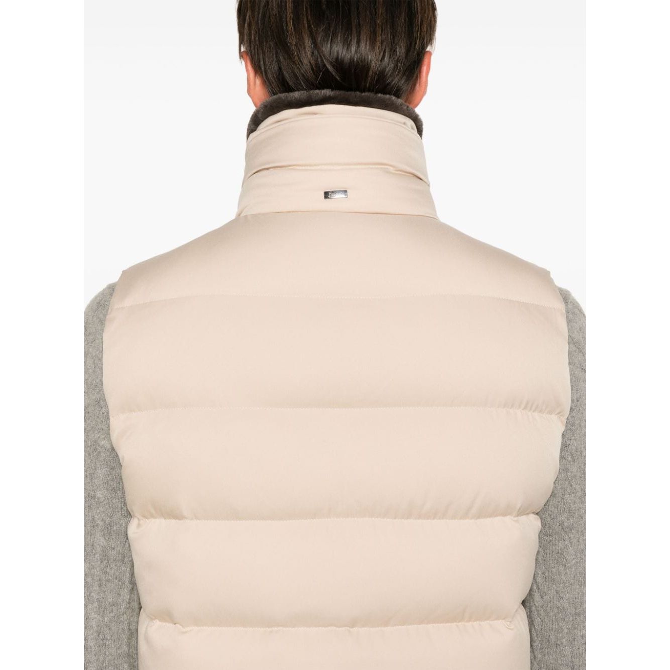 Herno Jackets Beige Vests Herno