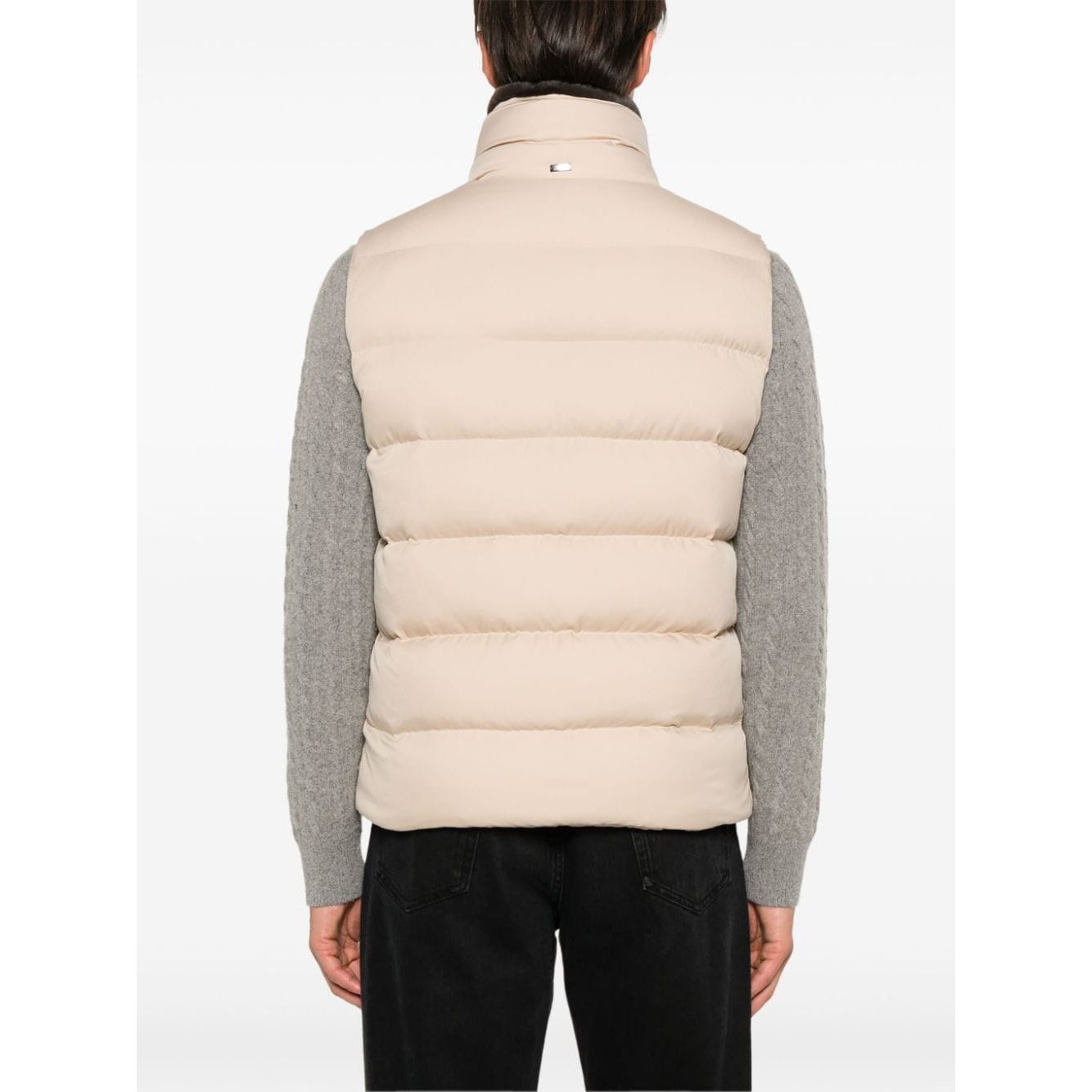 Herno Jackets Beige Vests Herno