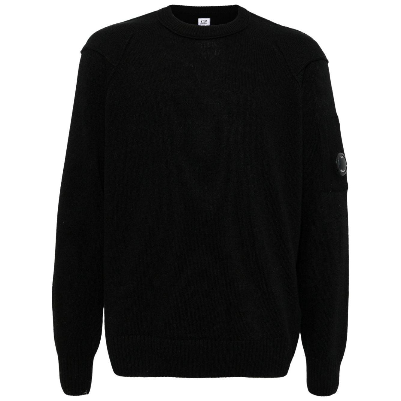 C.P.Company Sweaters Black Topwear C.P.Company