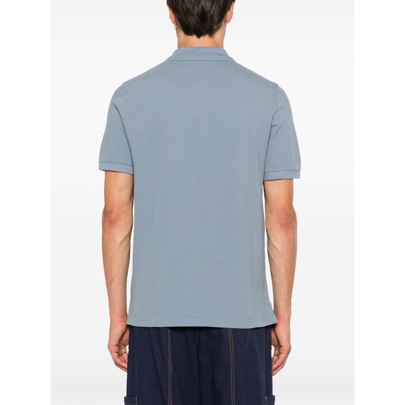 MAISON KITSUNE' T-shirts and Polos Clear Blue Topwear Maison Kitsune'