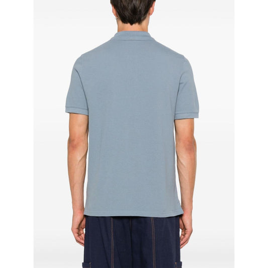 MAISON KITSUNE' T-shirts and Polos Clear Blue Topwear Maison Kitsune'