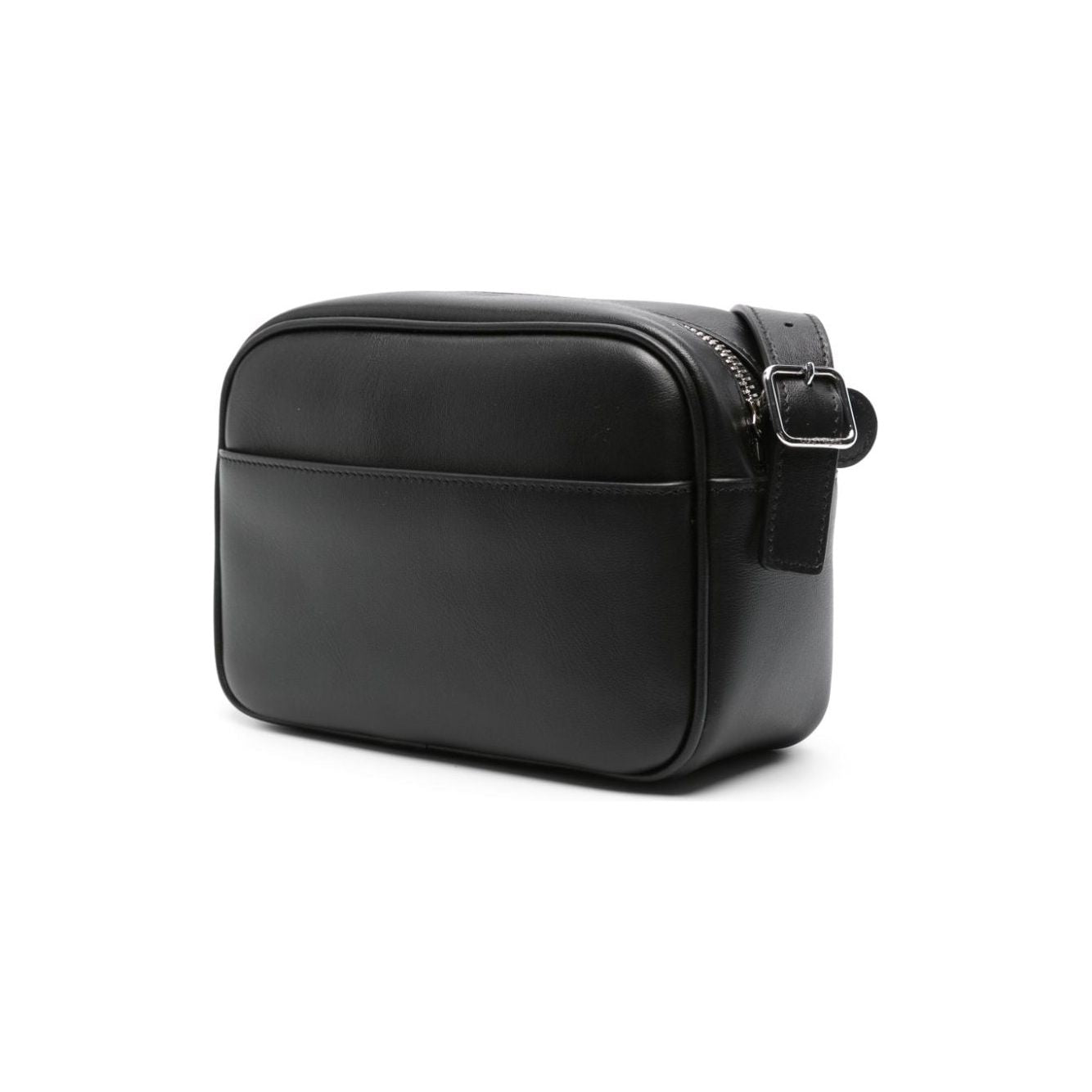 COURREGES RE-EDITION black calf leather smooth grain Bag Shoulder Courreges Re-Edition