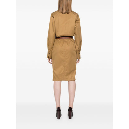 Saint Laurent belted dress Dresses