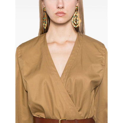 Saint Laurent belted dress Dresses