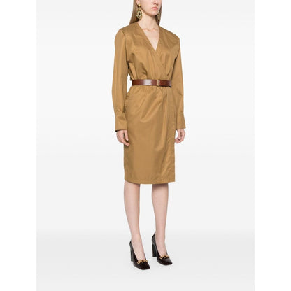 Saint Laurent belted dress Dresses