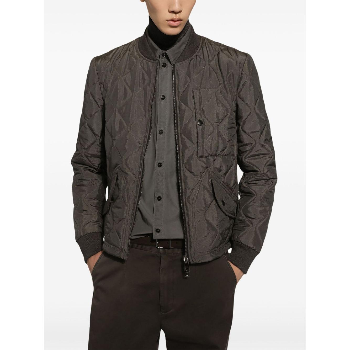 Dolce & Gabbana Coats Green Jackets Dolce & Gabbana