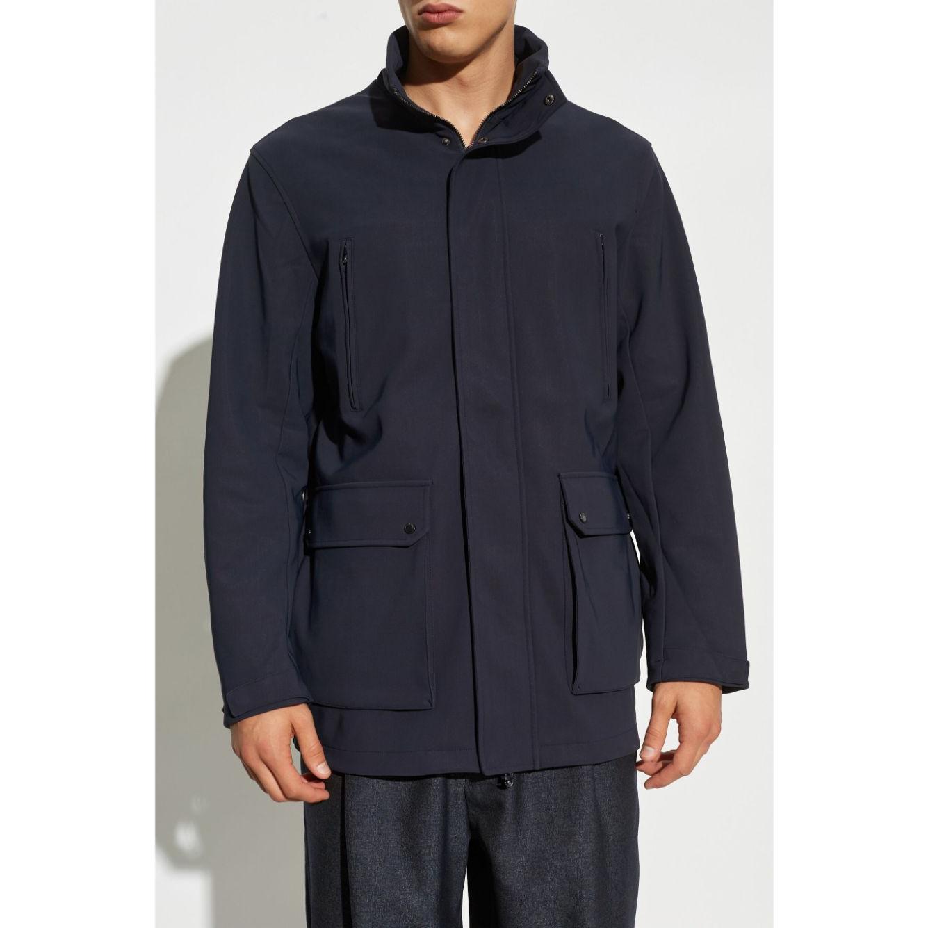 EMPORIO ARMANI CAPSULE Coats Blue Jackets Emporio Armani