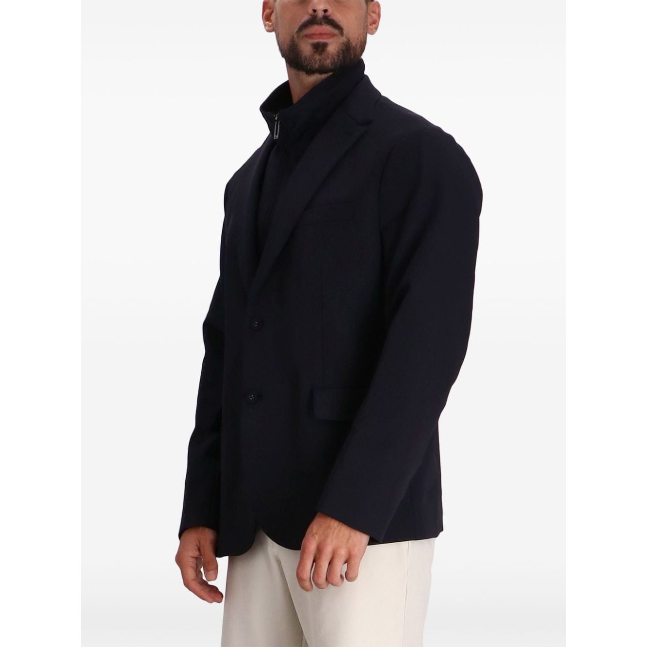 Emporio Armani Jackets Blue Jackets Emporio Armani