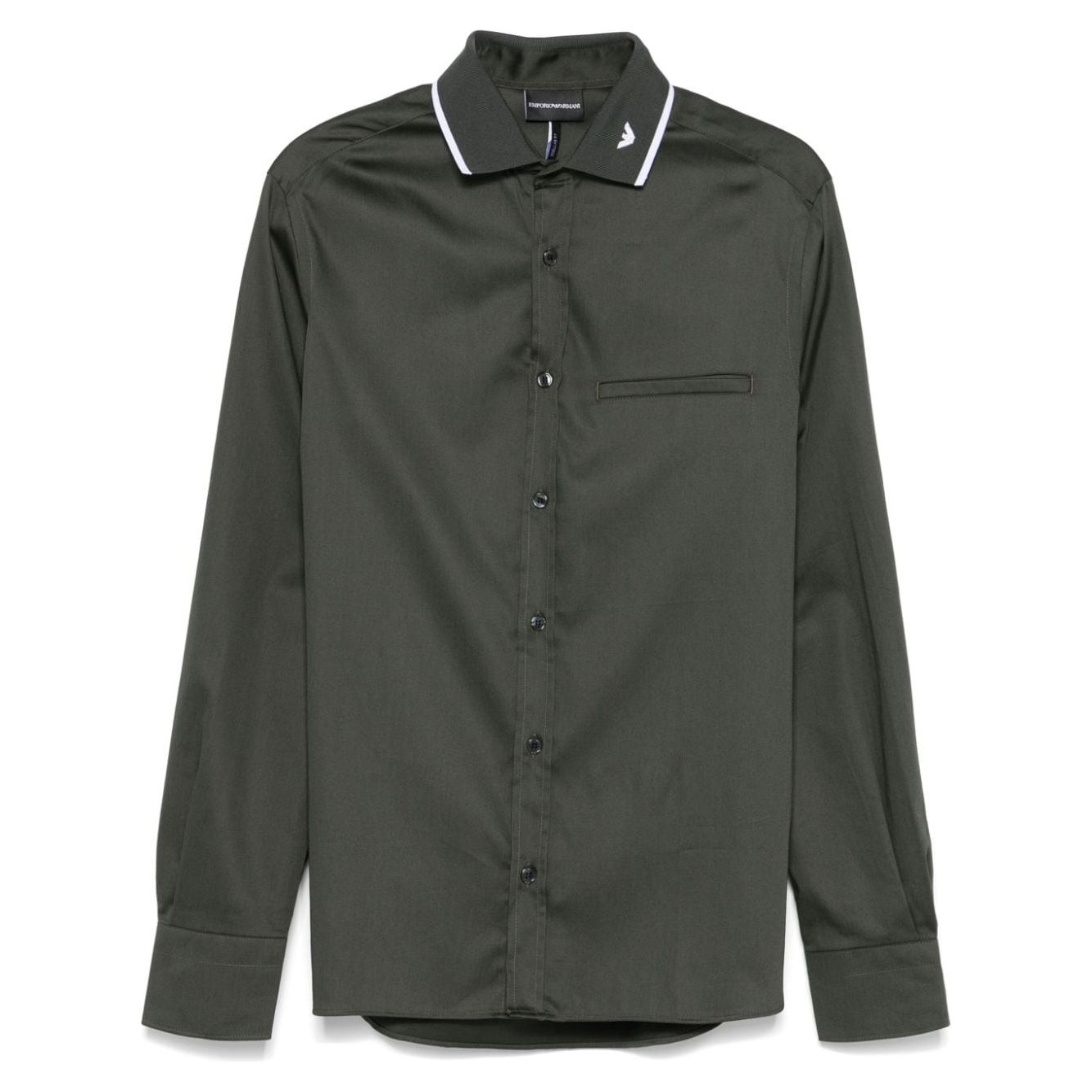 Emporio Armani Shirts Green Shirts Emporio Armani