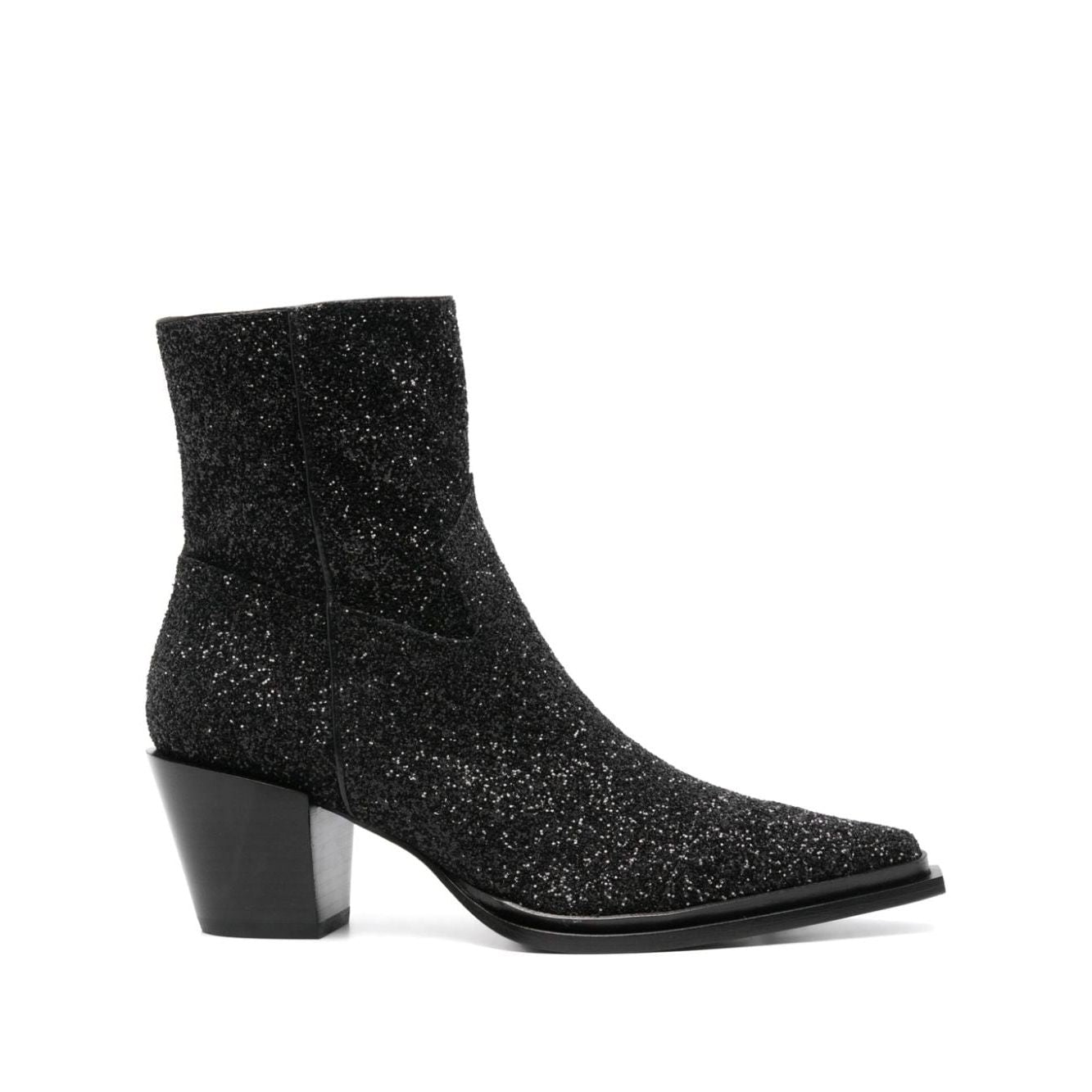 Jimmy Choo Cece Ab Glitter Ankle Boots 60mm
