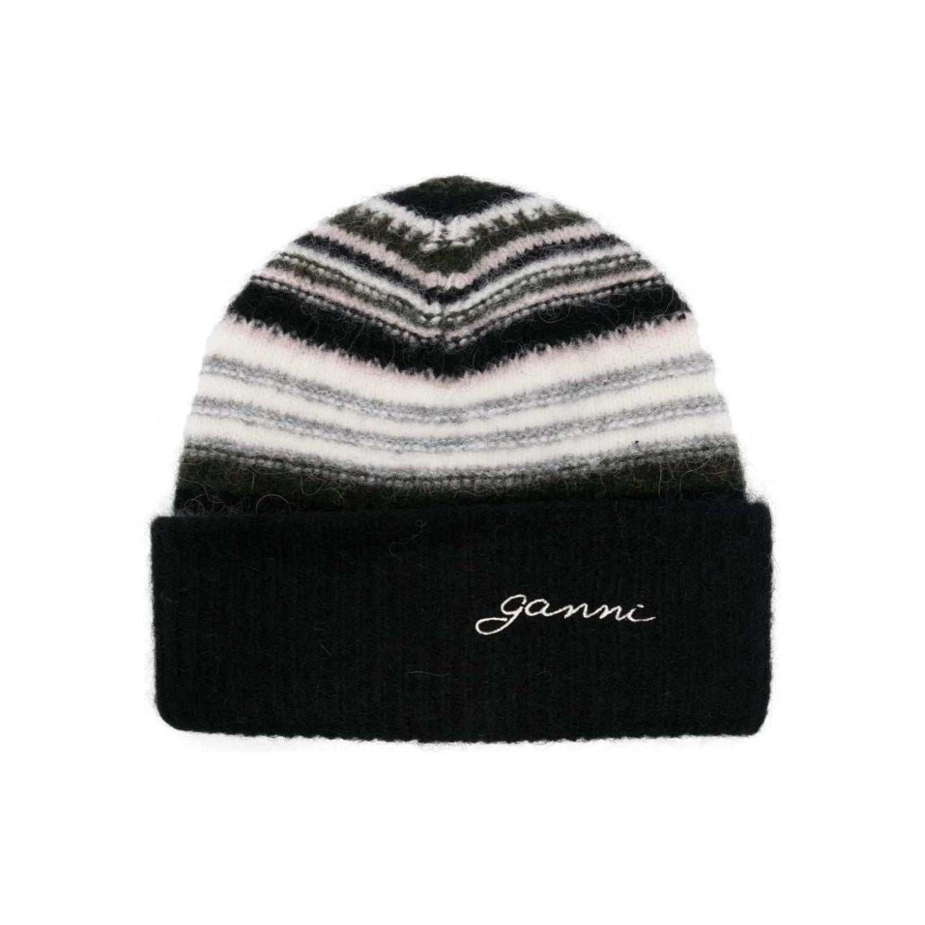 GANNI Hats Black Scarves Hats & Gloves Ganni