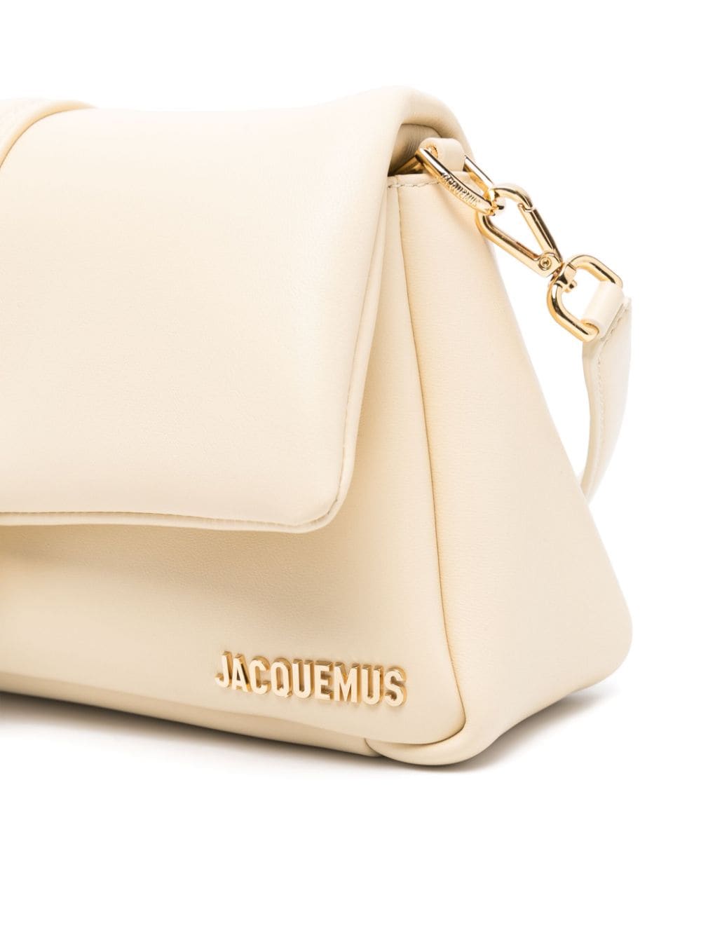 JACQUEMUS lambskin handbag Ivory