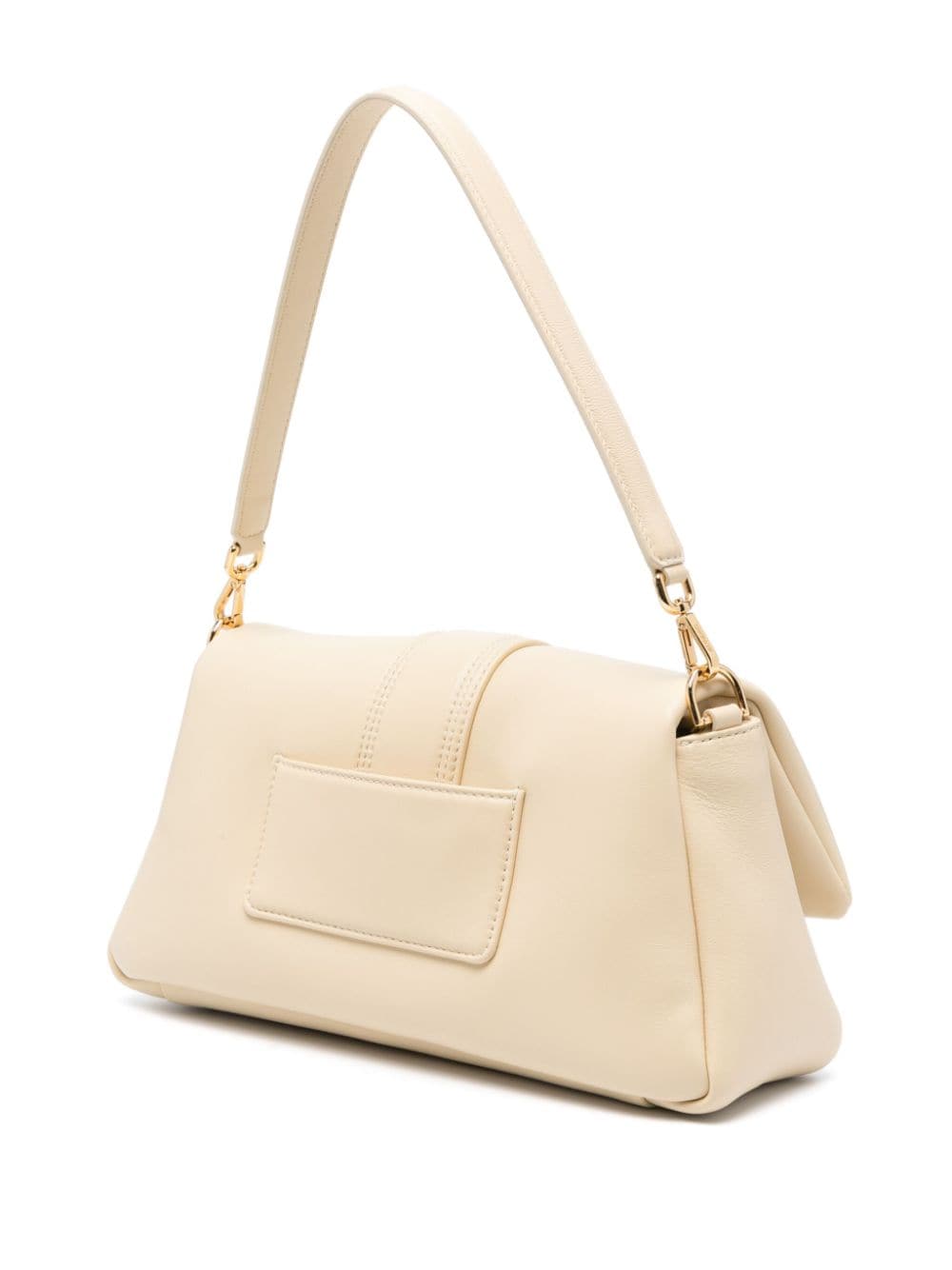 JACQUEMUS lambskin handbag Ivory