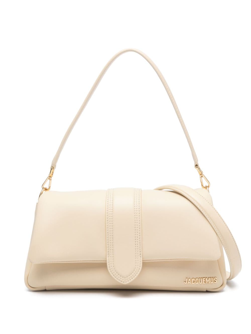 JACQUEMUS lambskin handbag Ivory