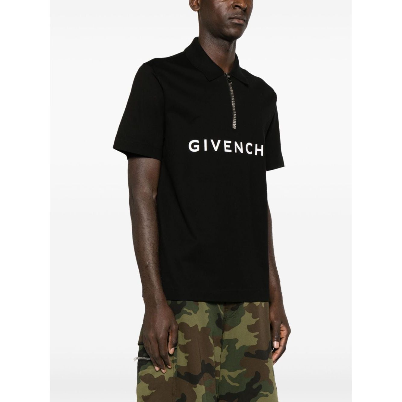 Givenchy T-shirts and Polos Black Topwear Givenchy