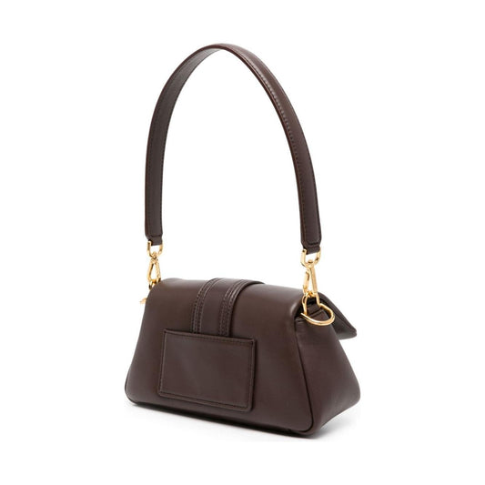 JACQUEMUS  brown lambskin padded design Handag Shoulder JACQUEMUS