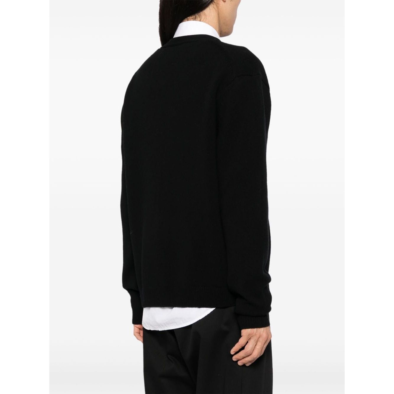 MAISON KITSUNE' Sweaters Black Topwear Maison Kitsune'