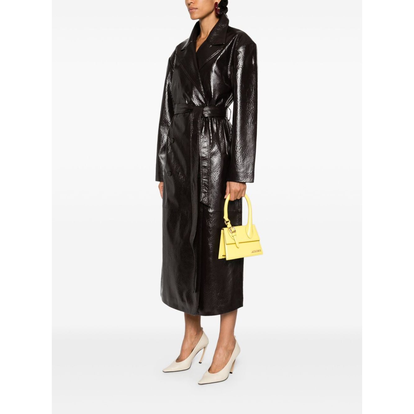 Jacquemus Mini Le Chiquito Medium Buckle Handbag Handbag