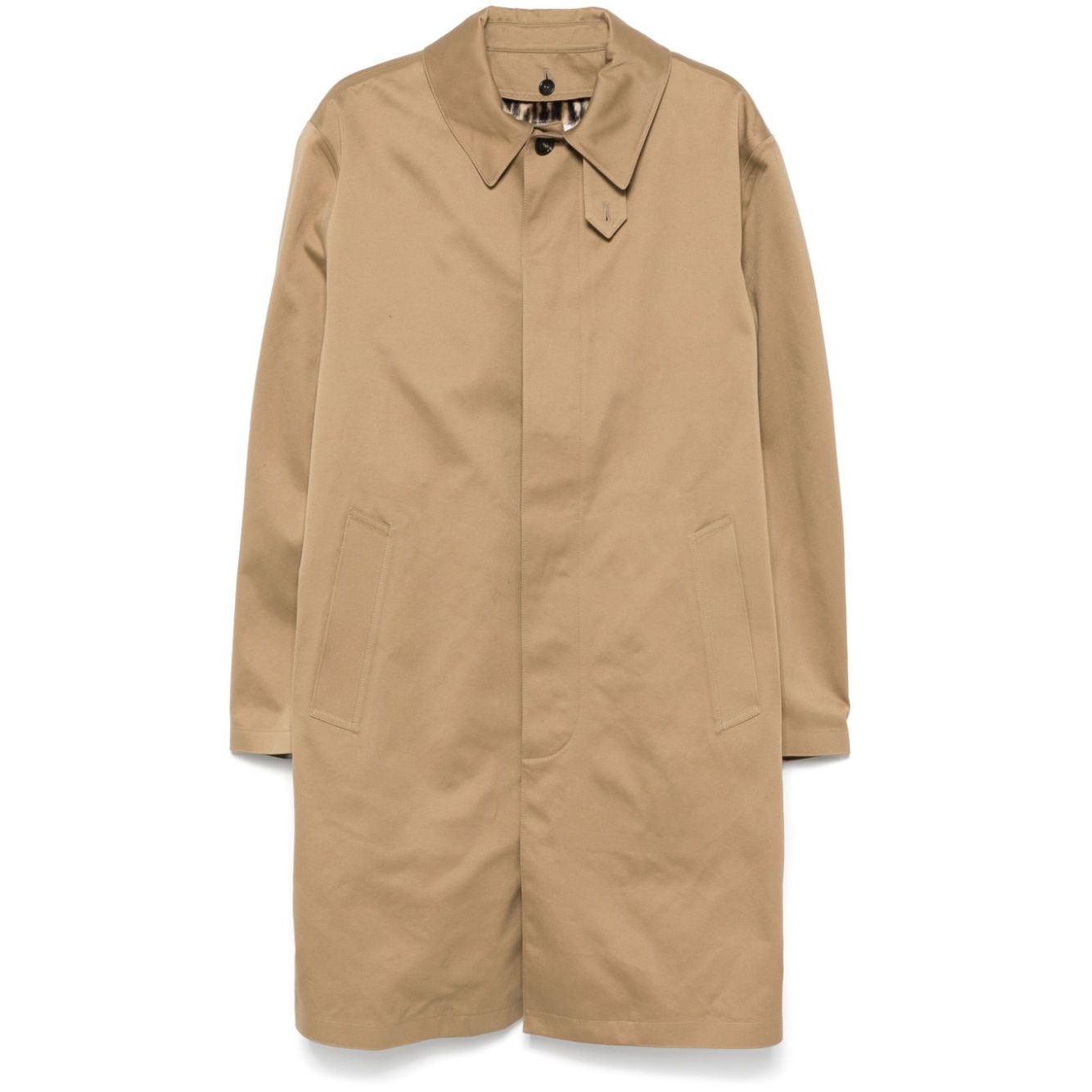 Saint Laurent cotton gabardine trench coat