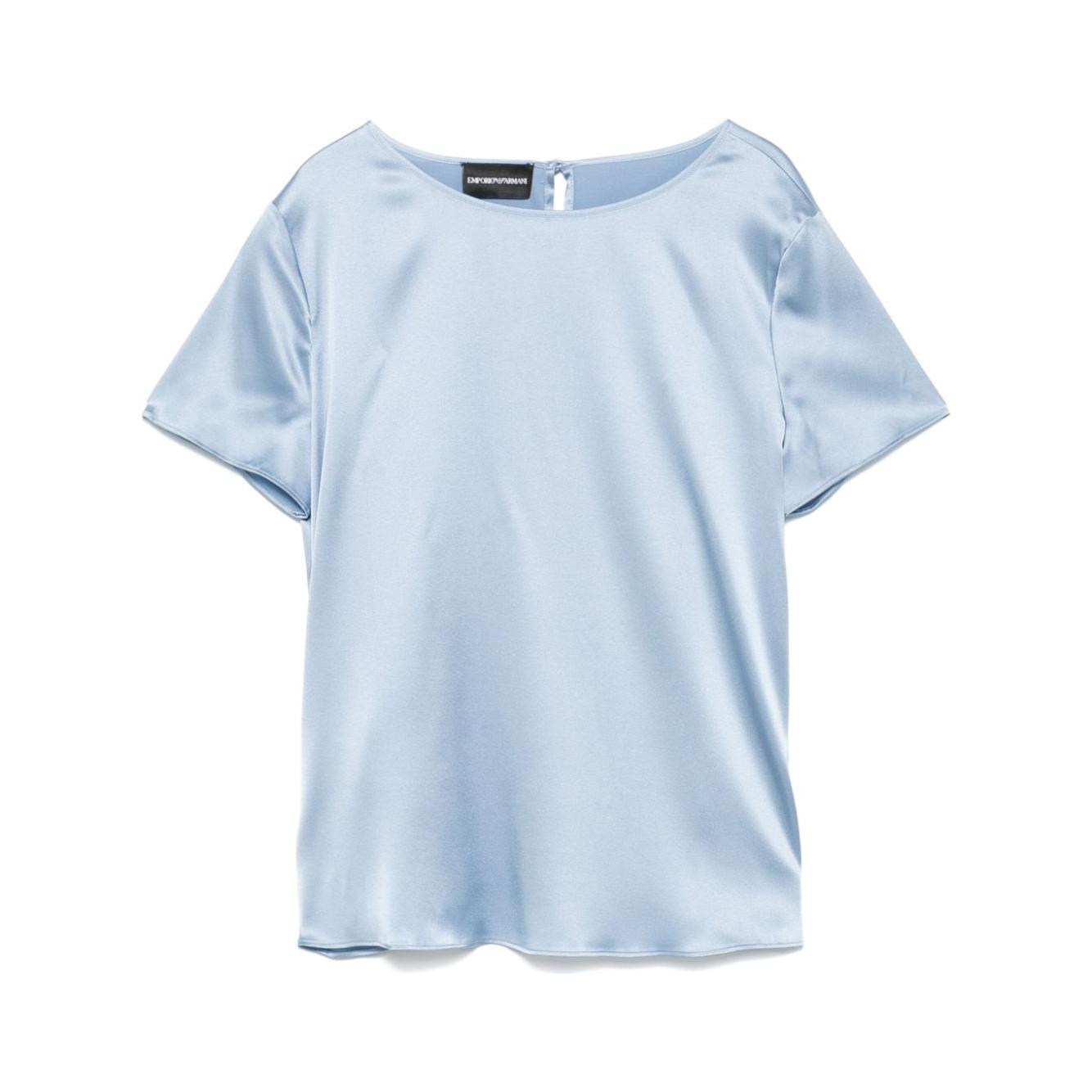 Emporio Armani Top Clear Blue