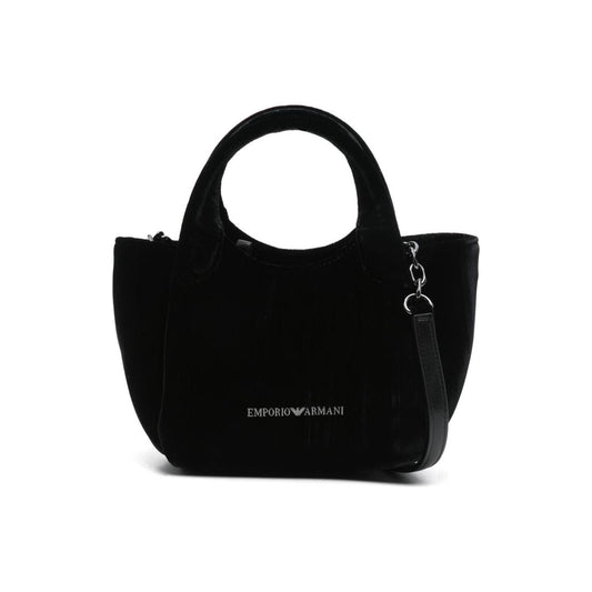 E 'CLAT black velvet Handbag