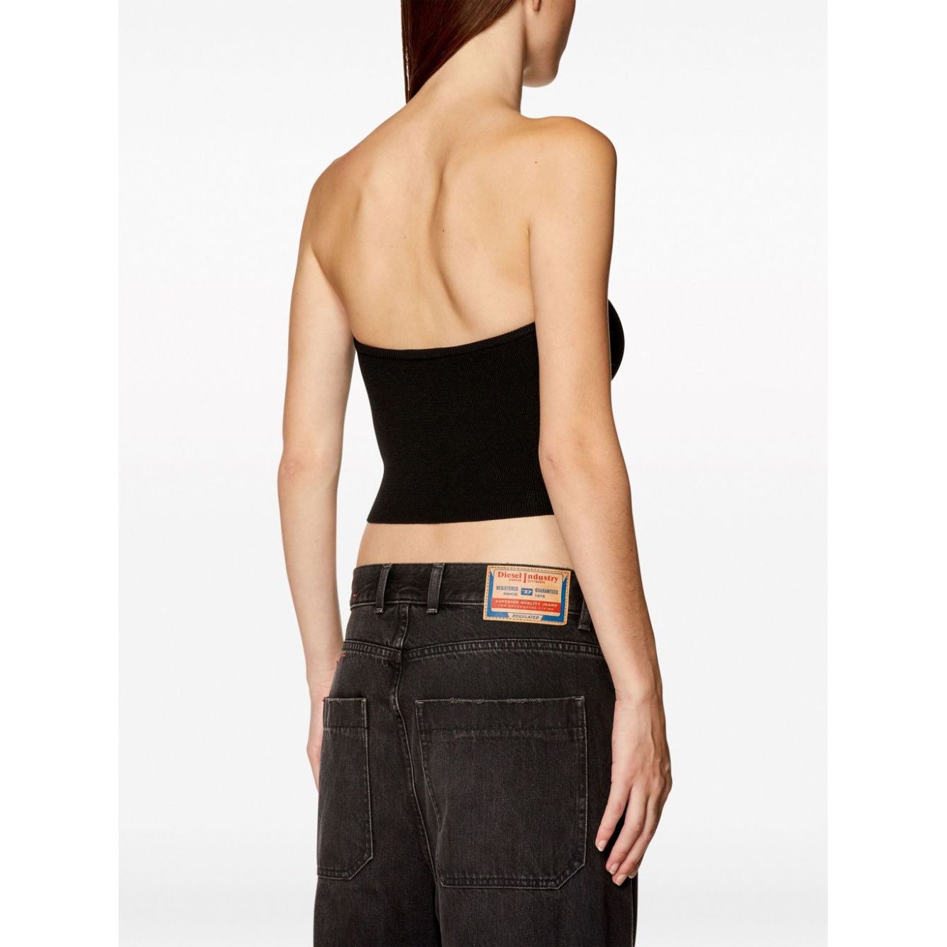 Diesel Top Black Topwear