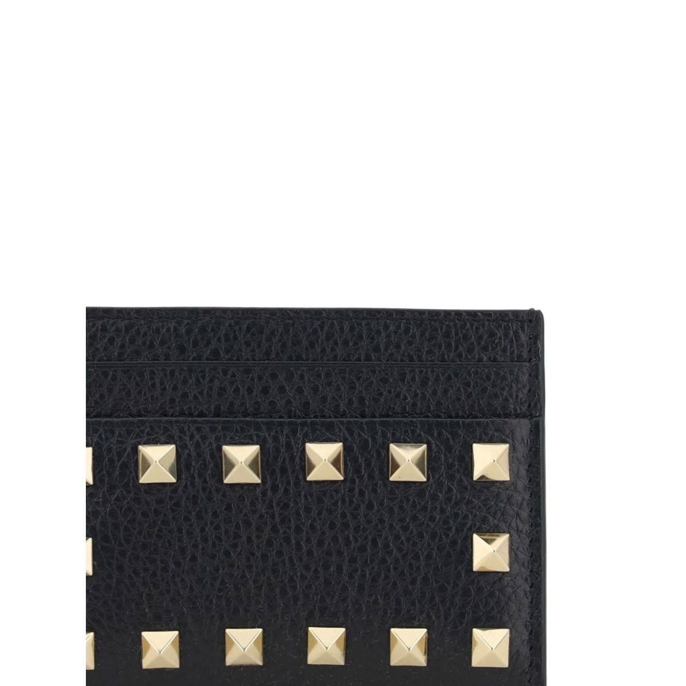 Valentino Garavani Rockstud leather card case Wallets