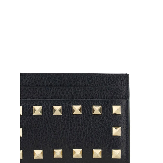Valentino Garavani Rockstud leather card case Wallets