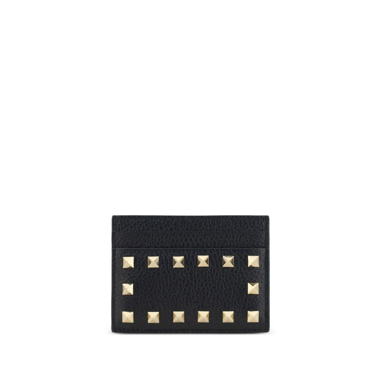 Valentino Garavani Rockstud leather card case Wallets