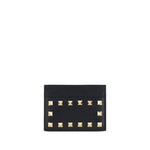 Valentino Garavani Rockstud leather card case Wallets