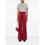 Tory Burch T-shirts and Polos Grey Topwear