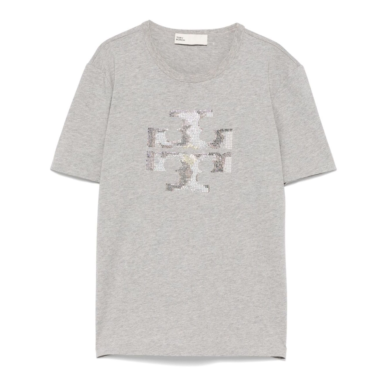 Tory Burch T-shirts and Polos Grey Topwear