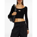 Diesel Top Black Topwear