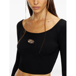 Diesel Top Black Topwear