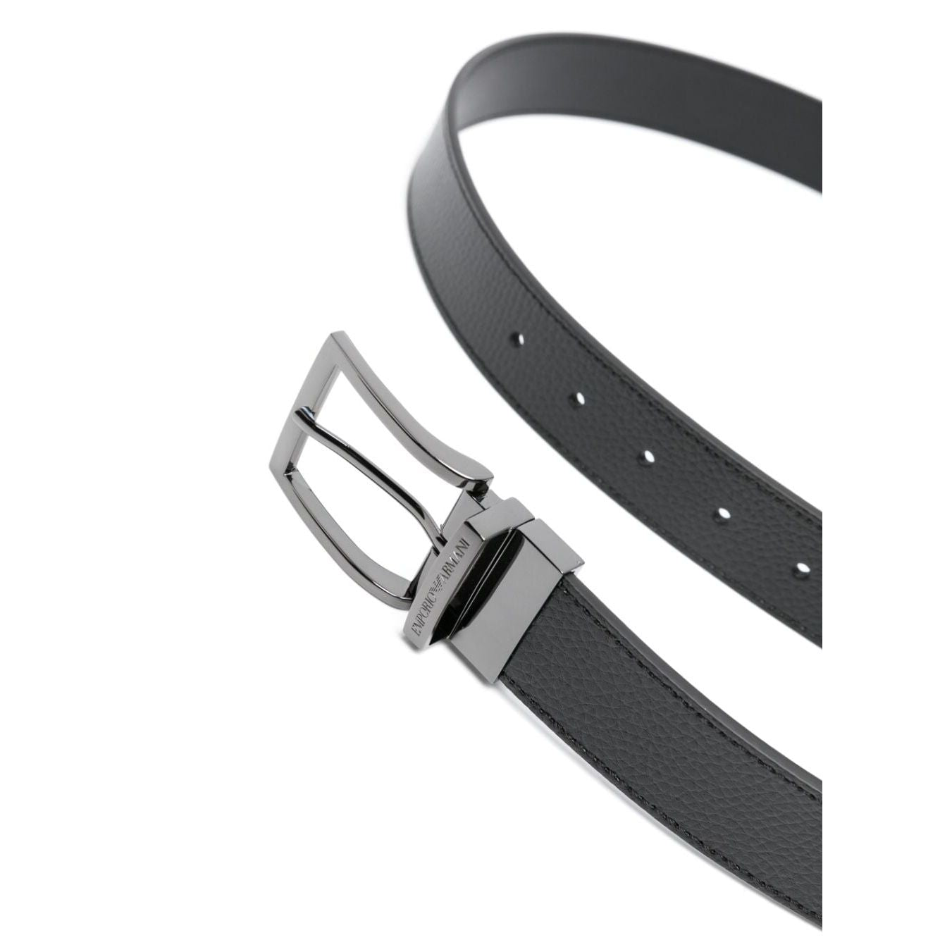 Emporio Armani Exclusive Leather reversible belt Belts