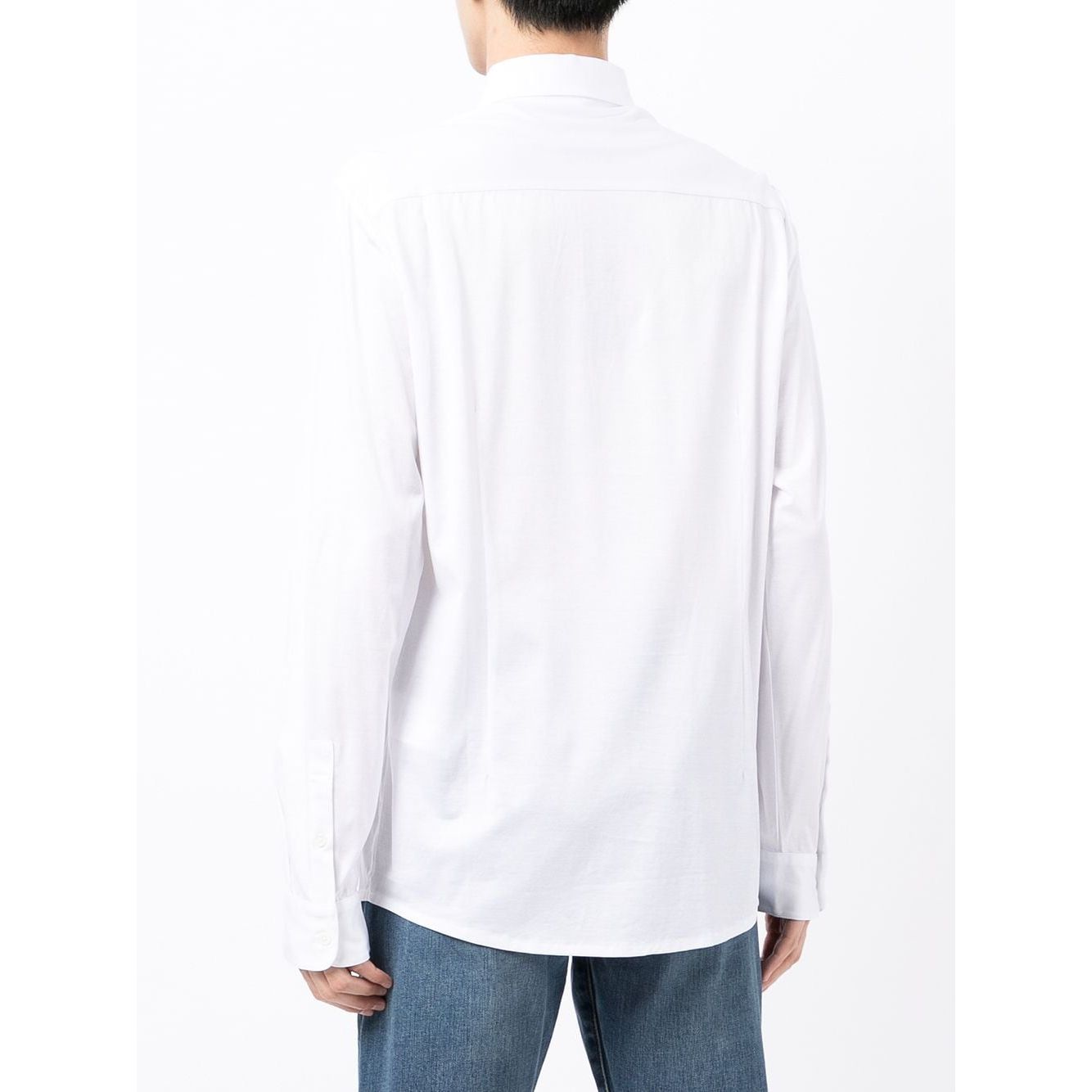 Emporio Armani jersey long-sleeve shirt