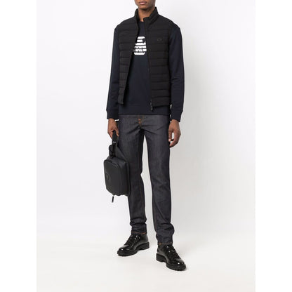 Emporio Armani Modal blend sweatshirt with logo print