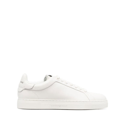 Emporio Armani logo print lace-up sneaker